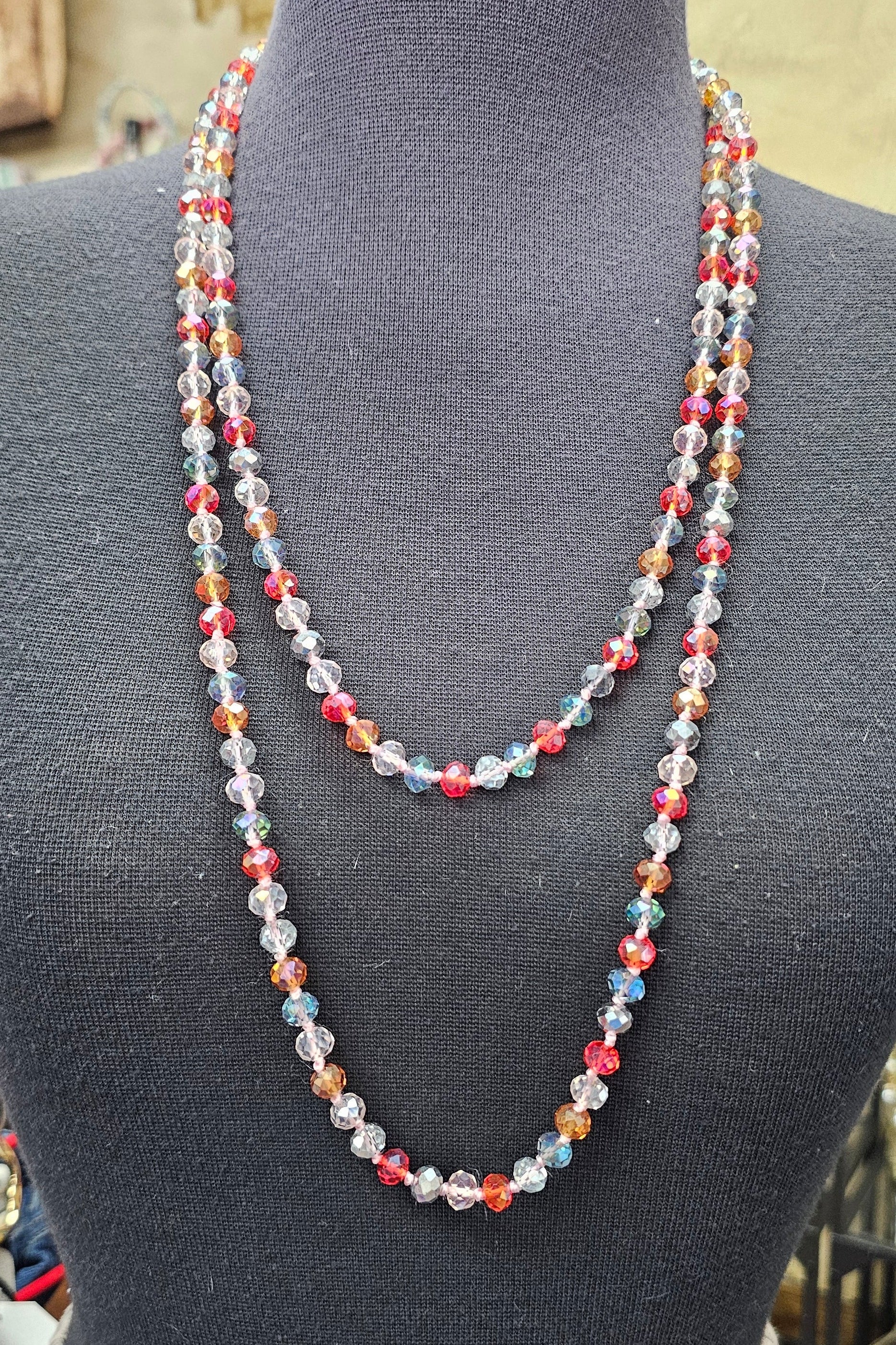 Cindy Long Strand Necklace